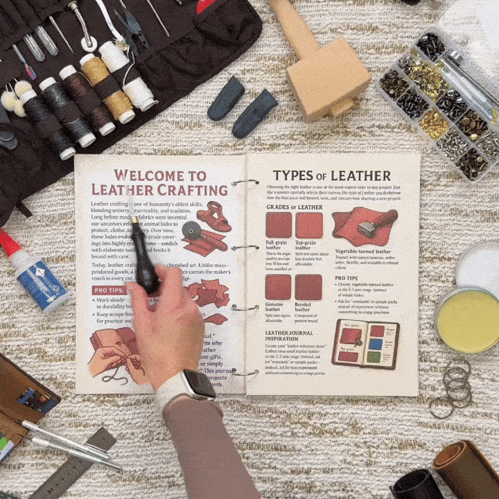 Leather Craft Learning Bundle